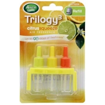 Image of 3VOLUTION PLUG IN AIR FRESHENER REFILLS TRILOGY3 AMBI PUR COMPATIBILITY 20ml (Citrus Squeeze)