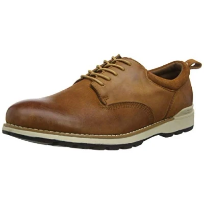 Image of Hush Puppies Men&#039;s Dylan Oxford, Tan, 8 UK