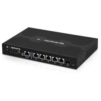 Image of Ubiquiti EdgeRouter ER 6P Gigabit Router with SFP, black