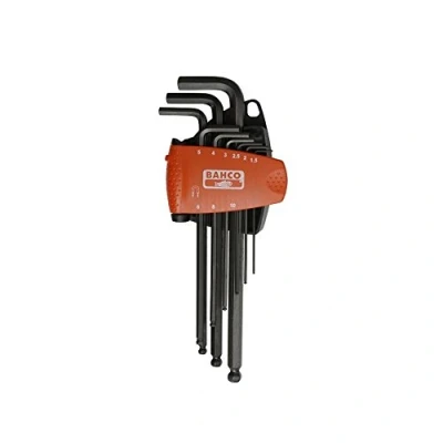 Image of Bahco BE 9688 Hexagon Offset Screwdrivers Set, Black/Orange