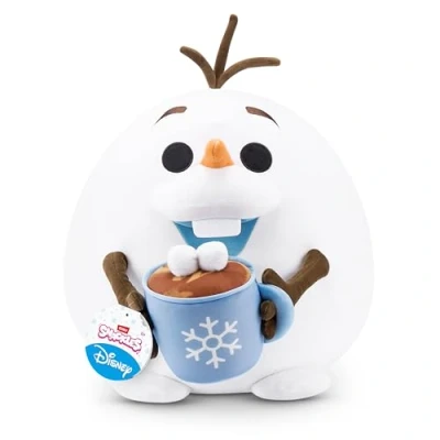 Image of Snackles Disney 14 inch Plush (OLAF) by ZURU, with Snack Accessory