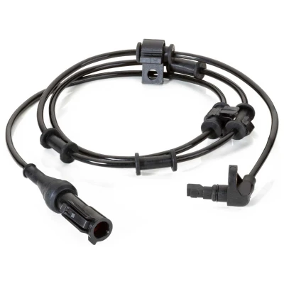 Image of 2L1Z2C190AA, 2L1Z2C204CA, 5L1Z2C204AA ABS Sensor HELLA 6PU 230 040 611 Front Axle with holder Hall 2 pin connector 1230mm
