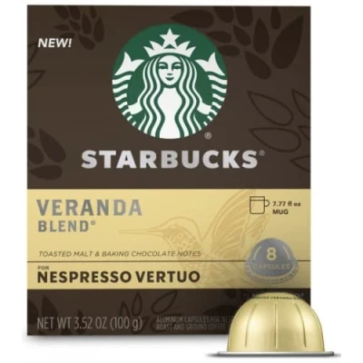 Image of STARBUCKS Nespresso Vertuo Capsules Veranda Blend