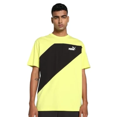 Image of PUMA Power Colorblock Tee