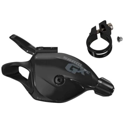 Image of Sram Shifter Gx E Trigger 11 Speed Rear W Discrete Clamp Black: Black