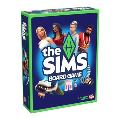 Image of Goliath Games Presents: the Sims Board Game Manage Your Needs &amp; Fulfill Aspirations! Based on Hit Series Adult For 2 5 Players Ages 12+