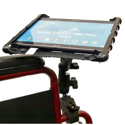 Image of BuyBits Wheelchair Tablet Mount &amp; Swivel Arm for Samsung Galaxy Tab Pro 10.1
