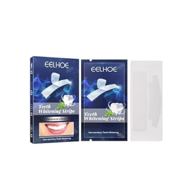 Image of Professional Teeth Whitening Kit with Crest Strips, 7 Pairs, for Brighter, Whiter Smile