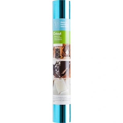 Image of Cricut Adhesive Foil Turquoise 1.2 m (4 ft) Self Vinyl Roll for use with All Cutting Machines