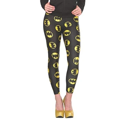 Image of Rubies DC Superheroes Leggings, Batgirl, One Size
