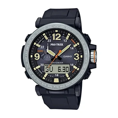 Image of Casio Men Analog Digital Japanese Quartz Watch with Resin Strap PRG 600 1CR