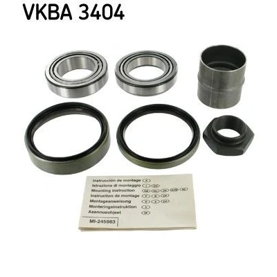 Image of 0009808202, 0049818405, 0059810305, 0089815705, 6319800102 Wheel bearing kit SKF VKBA 3404 with shaft seal 75mm