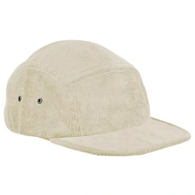 Image of Beechfield EarthAware Organic Cord Camper Baseball Cap, Running Accessories, Sun Hat, Trucker Cap Mens Womens Unisex Hat 100% OCS Cotton