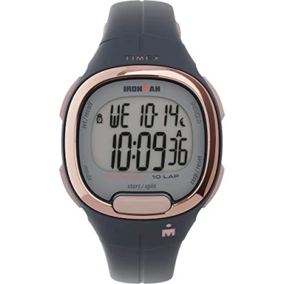 Image of Timex Ironman Women&#039;s 33mm Digital Black Resin Strap Watch TW5M35100