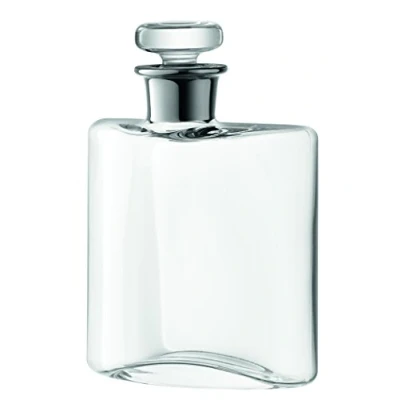 Image of LSA International Flask Decanter 0.35 L, Clear/Platinum Neck, 0.35L