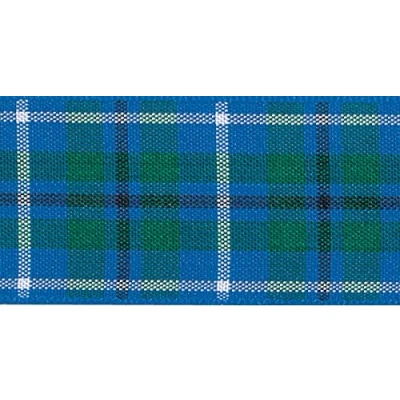 Image of Berisfords Tartan Ribbon 17 Traditional Designs for Home, Gifts, Fashion and Crafts Douglas 25mm Wide x 1 Metre