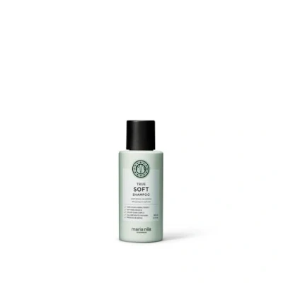 Image of Maria Nila True Soft, Shampoo 100 ml, For Dry Hair, Argan Oil Remoisturises &amp; Reduces Frizz, 100% Vegan Sulfate/Paraben free