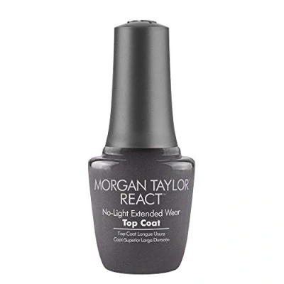 Image of Morgan Taylor React Nail Polish, Top Coat, 0.5 oz