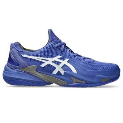 Image of Asics Court 3 Multicourt tennis shoes, Men&#039;s, Size: 11, Dark cobalt/white shoes