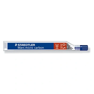Image of Staedtler Leads for Mechanical Pencil Mars Micro 0.5 3H (Pack of 12)