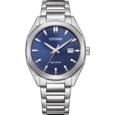 Image of Citizen Men&#039;s Analogue Eco Drive Watch with Stainless Steel Strap BM7620 83L
