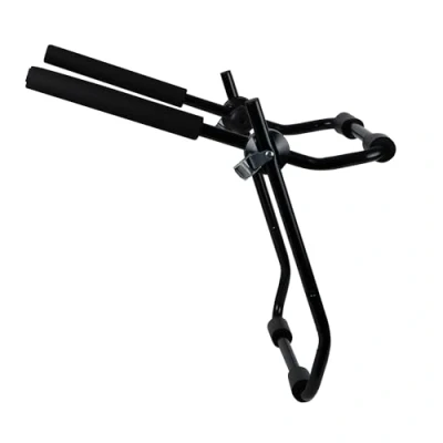 Image of Streetwize Rear Mounted Car Twin Cycle Bike Carrier Rack, Foldable Rack Universal Fit, Hatchback, Estates, Saloon, 4x4 (SWCC2)