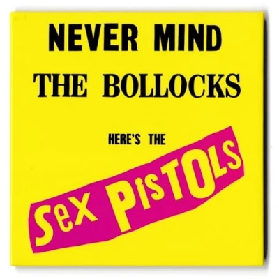 Image of Sex Pistols Fridge Magnet. Never Mind the Bollocks