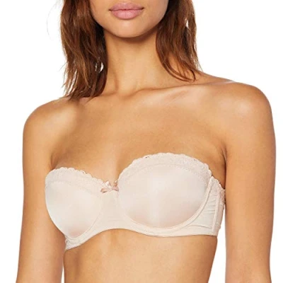 Image of s.Oliver Women&#039;s Schalen bh Mit Abnehmbaren Trägern Full Coverage Bra, Beige (Nude 4620), 32A (Size: 70A)
