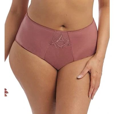 Image of Elomi Women&#039;s Cate Full Brief Bikini Style Underwear, Rosewood, XL
