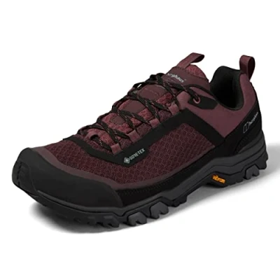 Image of Berghaus Womens W Ground Attck Active GTX Shoe Blk/Dkgry Hiking Boot, Grey Black, 5.5 UK