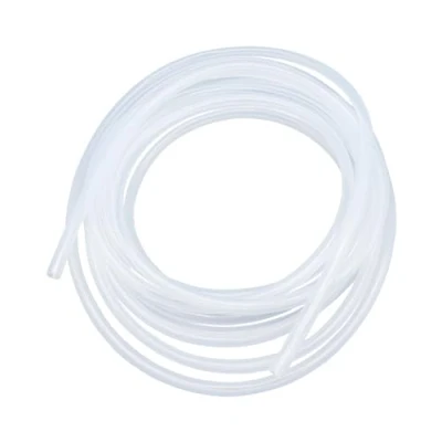 Image of LAVMHAB Silicone Tubing Food Grade Hoses 4mm ID x 8mm OD 8m (26.2ft), Flexible Rubber Tubes Water Air Pipes