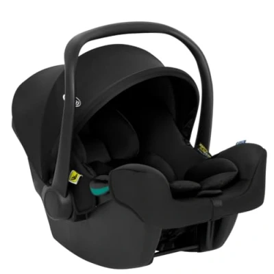 Image of Graco SnugLite i Size R129 Infant car seat, Suitable from 40 75cm, Birth to Approx 12 Months, Lightweight at only 3.3kg, Compatible with SnugTurn or ISOFIX Bases, Midnight Fashion