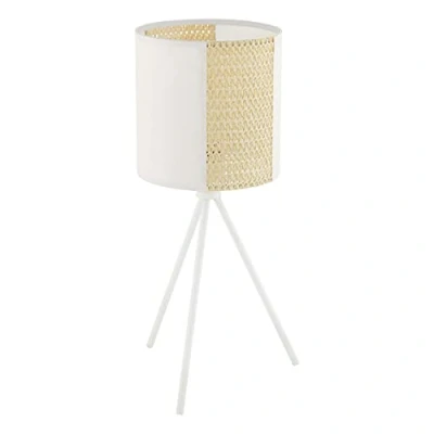 Image of Eglo Flush Ceiling Light Pastore 2, 6 Black and White Lighting Made of Fabric, Living Room Hallway lamp, E27 Socket