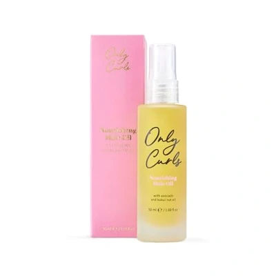 Image of Only Curls Nourishing Hair Oil 50ml Lightweight, Frizz Control for Hydrated, Shiny, and Healthy Vegan &amp; Cruelty Free