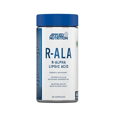 Image of Applied Nutrition R Alpha Lipoic Acid 200mg 60 Vegetable ALA Capsules Premium Formula (2 Month Supply)
