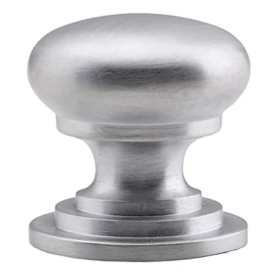 Image of Carlisle Brass M47 M47ASC FTD Victorian KNOB (ONE Piece) 25MM, Satin Chrome