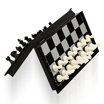 Image of OkidSTEM magnetic Travel chess set With folding board Educational toys for Kids and adults