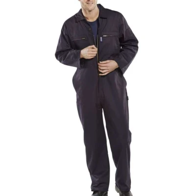 Image of Super Click Heavy Weight Boilersuit Navy Blue 36