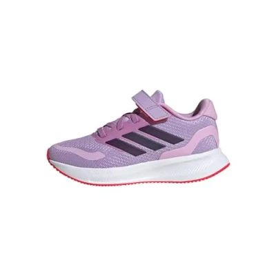 Image of adidas Runfalcon 5 Shoes Kids Running, Powder Plum/Aurora Plum/Lucid red, 1.5 UK Child