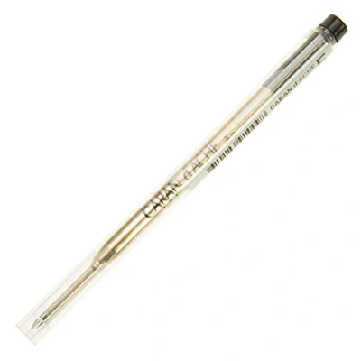 Image of Caran Dache Goliath Ballpoint Cartridge for Alchemix &amp; Metal Collection, Black Fine