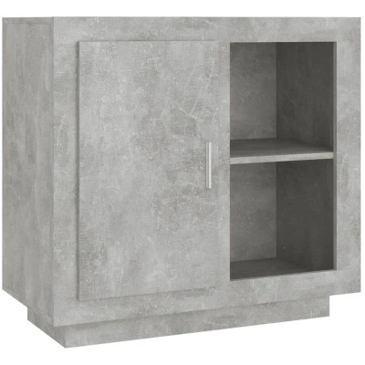 Image of vidaXL Sideboard Concrete Grey