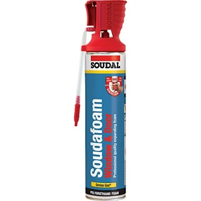 Image of 5 x Soudal Soudafoam Window &amp; Door Genius Gun 600ml