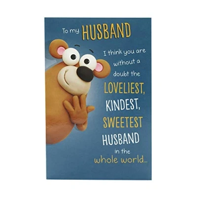 Image of Husband Birthday Card for Him Funny, Joke