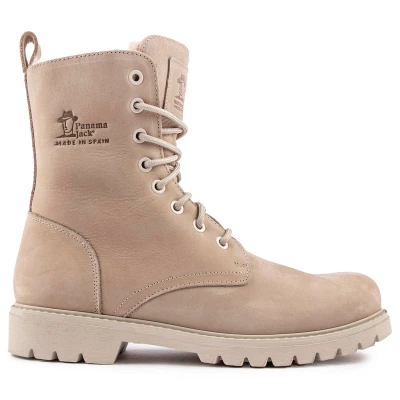 Image of Panama Jack Womens Frisia B8 Ankle Boots Natural 6 UK