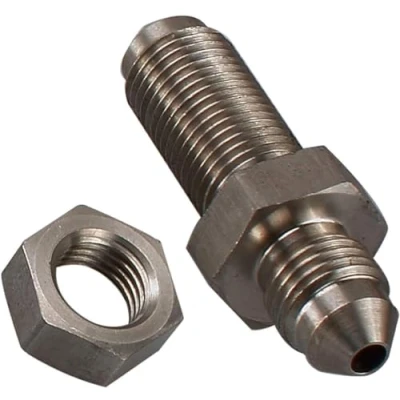 Image of Motorsport AN3 to Bulkhead Fitting Stainless Steel Straight Connector