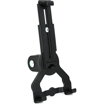 Image of König &amp; Meyer K&amp;M 19766 Tablet PC Tripod Holder Black Biobased Plastic for Tripods with 3/8 Inch or 5/8 Thread