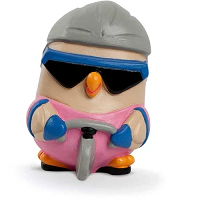 Image of Studio Egan ml18sp/2cs Cycling Figurine Model Goofi, Ceramic, mutlicolore, 8 x 10 cm