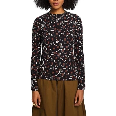 Image of ESPRIT Women&#039;s 103EE1K310 T Shirt, 004/BLACK 4, XXS