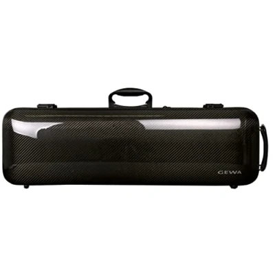 Image of GEWA Idea 1.8 Violin Case Black/Black Carbon with Additional Side Handle Made in Germany