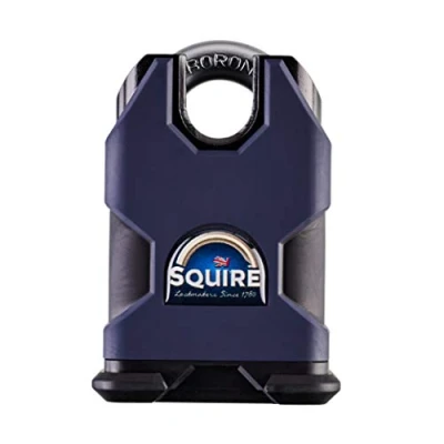 Image of Henry Squire Stronghold 6 Pin S Cylinder Closed Shackle Steel Padlock, 55 mm (Length)